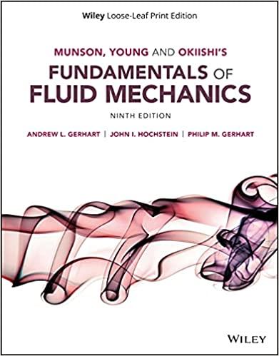 munson young and okiishi's fundamentals of fluid mechanics 9th edition philip m. gerhart, andrew l. gerhart,