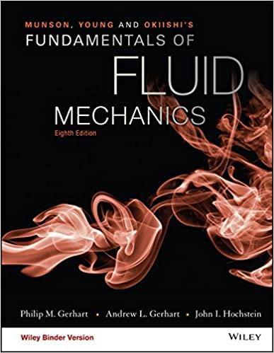 Munson Young And Okiishi's Fundamentals Of Fluid Mechanics