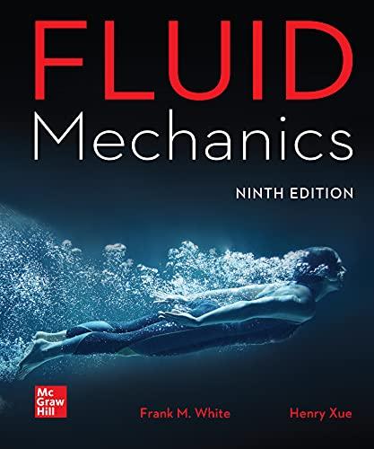 fluid mechanics 9th edition frank white 9781260258318