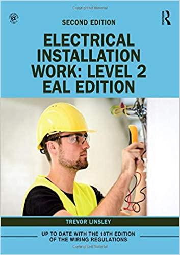 electrical installation work level 2 eal edition 2nd edition trevor linsley 0367195615, 978-0367195618