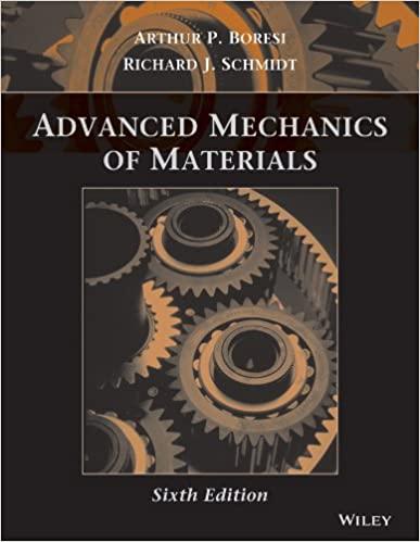 advanced mechanics of materials 6th edition richard j. schmidt, arthur p. boresi 9780471438816