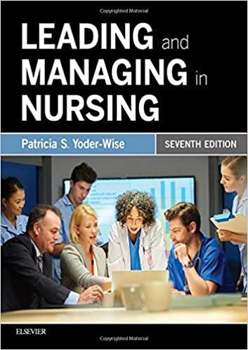 leading and managing in nursing 7th edition patricia s,  yoder wise 0323449131, 978-0323449137