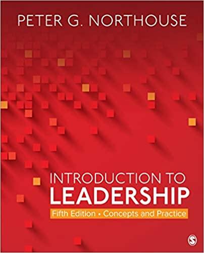 introduction to leadership concepts and practice 5th edition peter g northouse 1544351593, 978-1544351599