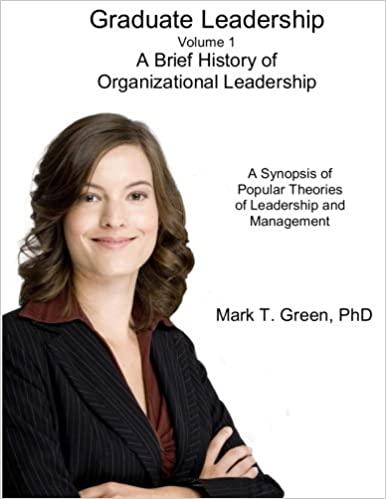 Graduate Leadership A Brief History Of Organizational Leadership