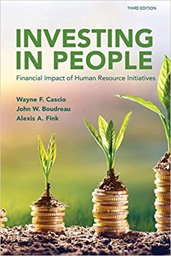 investing in people financial impact of human resource initiatives 3rd edition john w. boudreau, wayne f.