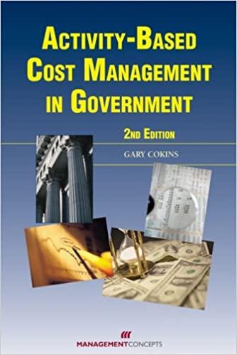 activity based cost management in government 2nd edition gary cokins 1567261817, 978-1567261813