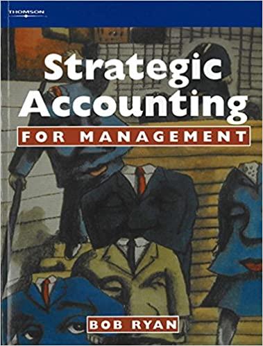 strategic accounting for management 1st edition bob ryan 1861524625, 9781861524621