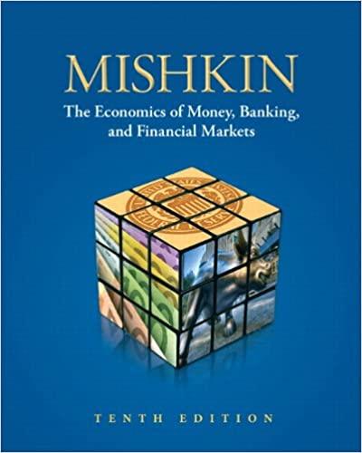 economics of money banking and financial markets 10th edition frederic s mishkin 0132770245, 978-0132770248