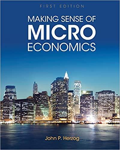 making sense of microeconomics 1st edition john p. herzog 1516533240, 978-1516533244