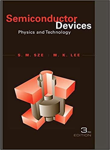semiconductor devices physics and technology 3rd edition simon m. sze, ming kwei lee 0470537949,