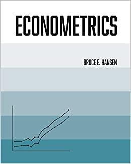 econometrics 1st edition bruce hansen 0691235899, 978-0691235899