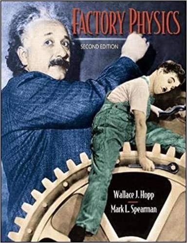 factory physics 2nd edition wallace hopp, mark spearman 0256247951, 978-0256247954