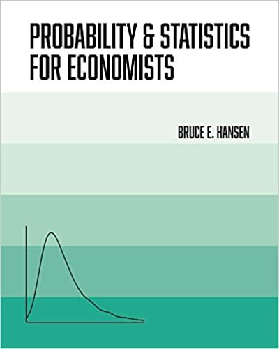 probability and statistics for economists 1st edition bruce hansen 0691235945, 978-0691235943