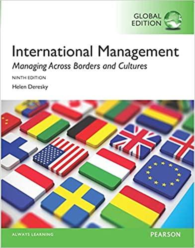international management managing across borders and cultures text and cases 9th global edition helen deresky