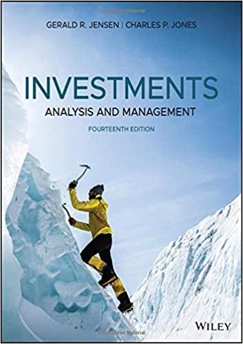 investments analysis and management 14th edition charles p. jones, gerald r. jensen 1119578078, 978-1119578079