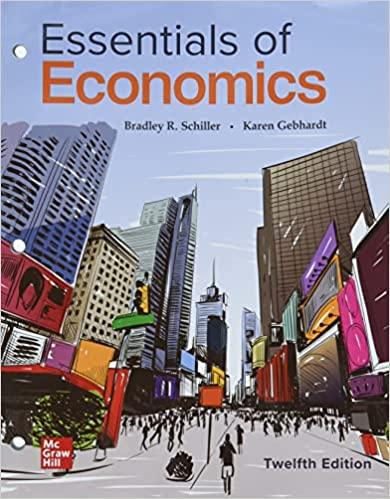 essentials of economics 12th edition bradley schiller, karen gebhardt 1264122101, 978-1264122103