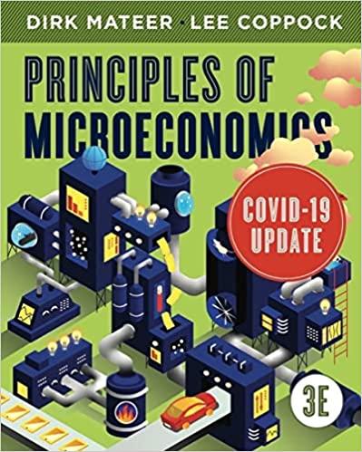 principles of microeconomics covid 19 update 3rd edition dirk mateer, lee coppock 0393872300, 978-0393872309
