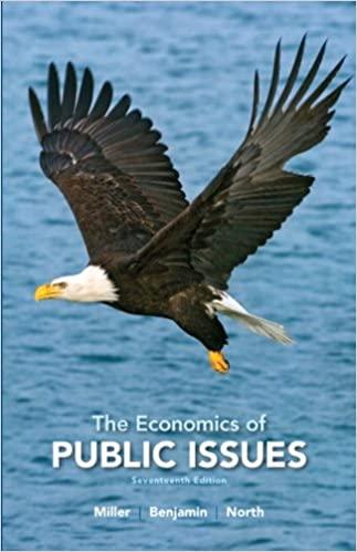 the economics of public issues 17th edition roger leroy miller, daniel k. benjamin, douglass c. north