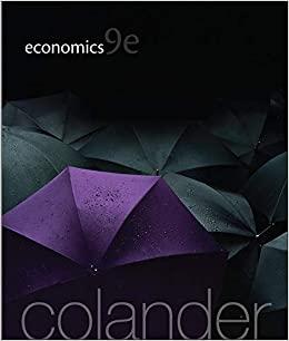 economics 9th edition david colander 0078021707, 978-0078021701