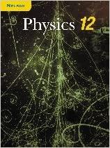 nelson physics 12 1st edition alan j. hirsch 0176259880, 978-0176259884