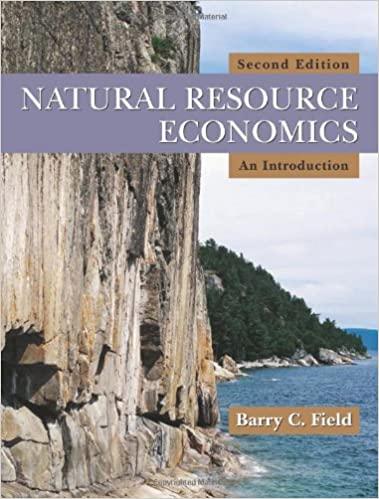 natural resource economics an introduction 2nd edition barry c. field 1577665317, 978-1577665311
