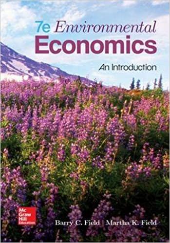 environmental economics 7th edition barry field, martha k field 9780078021893