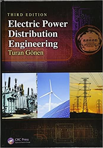electric power distribution engineering 3rd edition turan gonen 1482207001, 978-1482207002