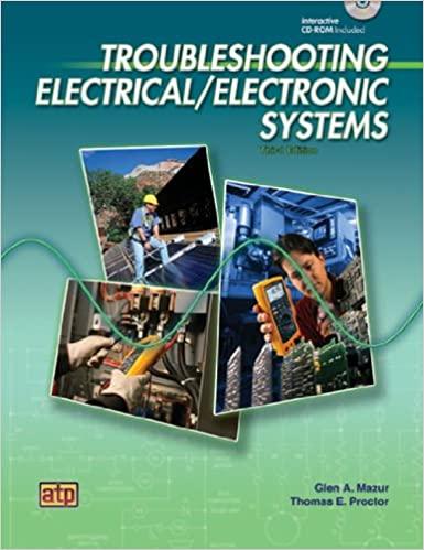 troubleshooting electrical electronic systems 3rd edition glen a. mazur, thomas e. proctor 0826917917,