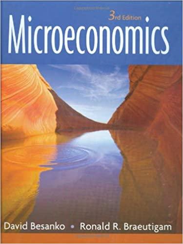 microeconomics 3rd edition david besanko, ronald braeutigam 0470049243, 978-0470049242