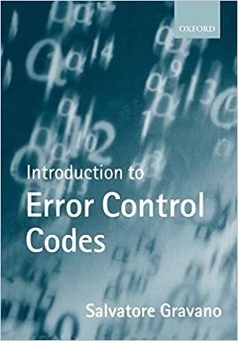 introduction to error control codes 1st edition salvatore gravano 9780198562313