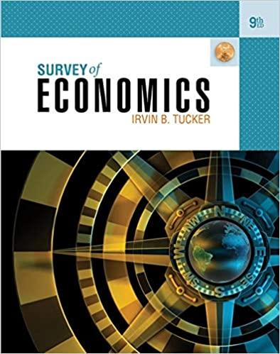 survey of economics 9th edition irvin b. tucker 1305260945, 978-1305260948
