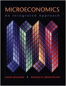 microeconomics an integrated approach 1st edition david besanko, ronald braeutigam 047117064x, 978-0471170648