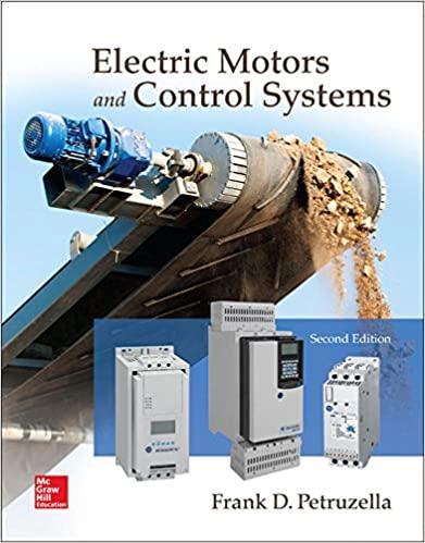 electric motors and control systems 2nd edition frank petruzella 9780073373812