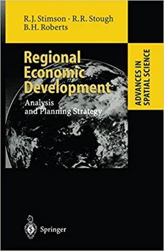 Regional Economic Development: Analysis And Planning Strategy Advances In Spatial Science