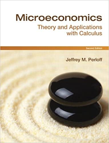 microeconomics theory and applications with calculus 2nd edition jeffrey m. perloff 0138008930, 978-0138008932