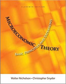 microeconomic theory basic principles and extension 11th edition walter nicholson, christopher m. snyder