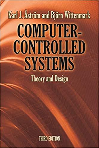 computer controlled systems theory and design 3rd edition karl a astrom, bjorn wittenmark 9780486486130