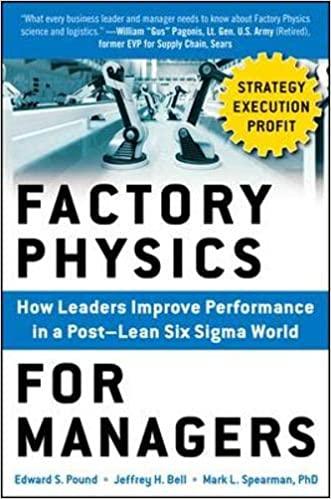 factory physics for managers 1st edition edward pound, jeffrey bell, mark spearman 007182250x, 978-0071822503