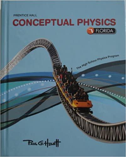 prentice hall conceptual physics florida 1st edition paul g. hewitt 0133169111, 978-0133169119