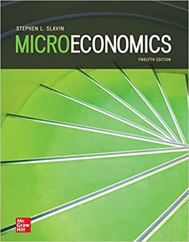 microeconomics 12th edition stephen slavin 1260962091, 978-1260962093