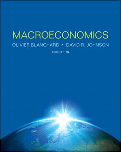 macroeconomics 6th edition olivier jean blanchard 0133061639, 978-0133061635