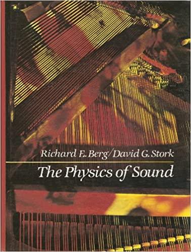 the physics of sound 1st edition richard e. berg 0136742831, 978-0136742838