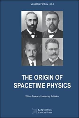 the origin of spacetime physics 1st edition vesselin petkov 1989970443, 978-1989970447