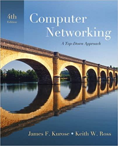 computer networking a top down approach 4th edition james f. kurose, keith w. ross 0321497708, 978-0321497703