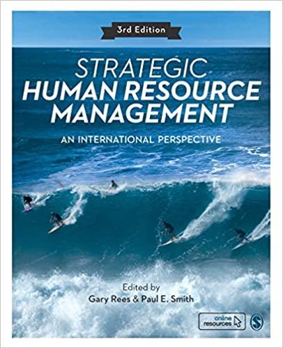 strategic human resource management an international perspective 3rd edition gary rees, paul e smith