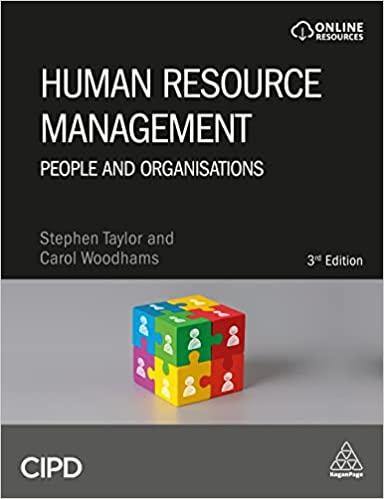 human resource management people and organisations 3rd edition stephen taylor, carol woodhams 1398606952,