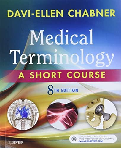 medical terminology a short course 8th edition davi-ellen chabner 0275970841, 978-0323444927