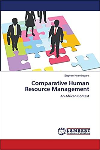 comparative human resource management an african context 1st edition stephen nyambegera 3659467103,