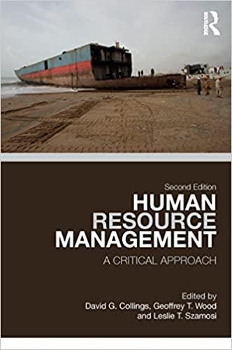 human resource management a critical approach 2nd edition david g. collings, geoffrey t. wood, leslie t.