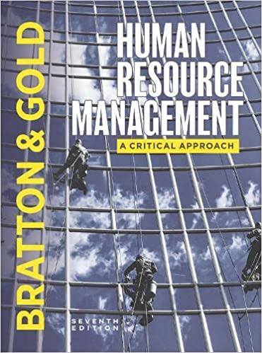 human resource management 7th edition john bratton, jeff gold, andrew bratton, laura steele 1352013037,